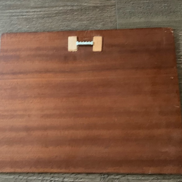 Vintage Wooden Marquetry Wall Plaque 12/15 Inch - Picture 10 of 13